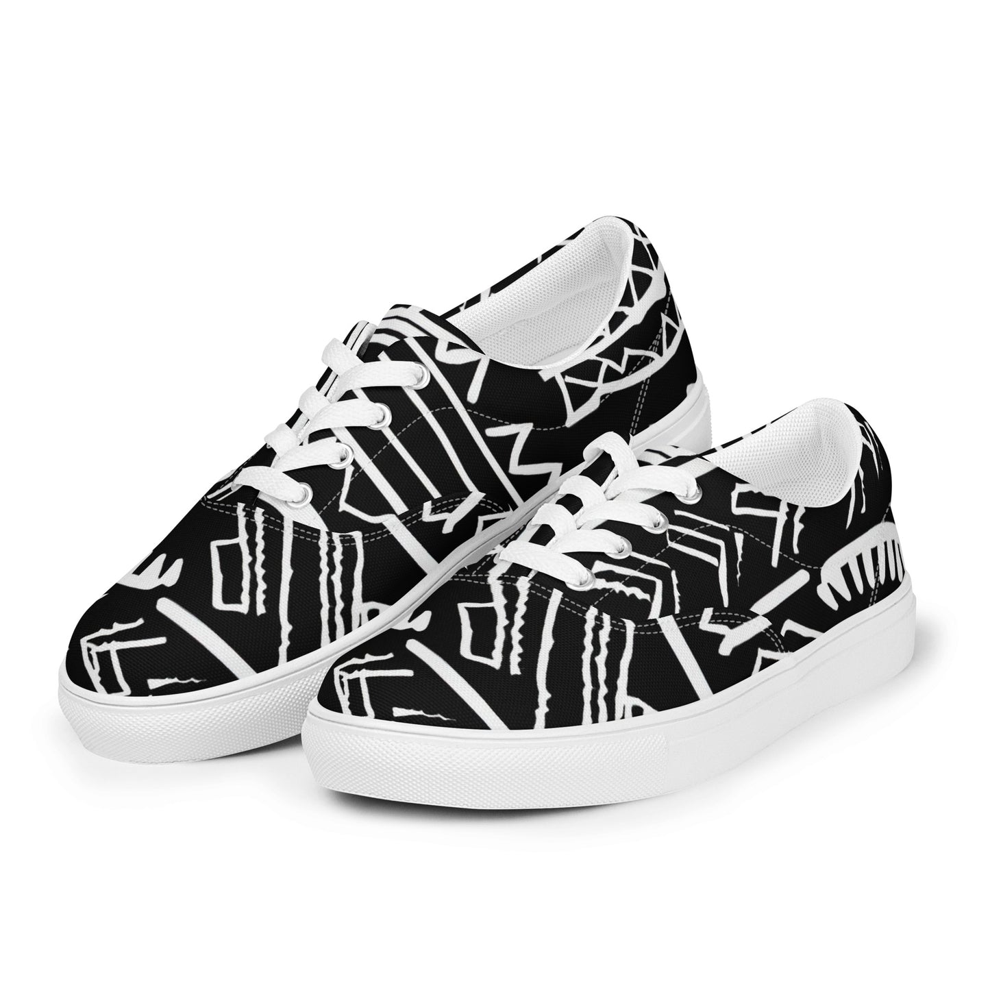 DMV 0745 Boho Men’s lace-up canvas shoes