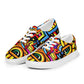 DMV 1212 Psy Art Men’s lace-up canvas shoes