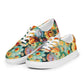 DMV 0477 Floral Men’s lace-up canvas shoes