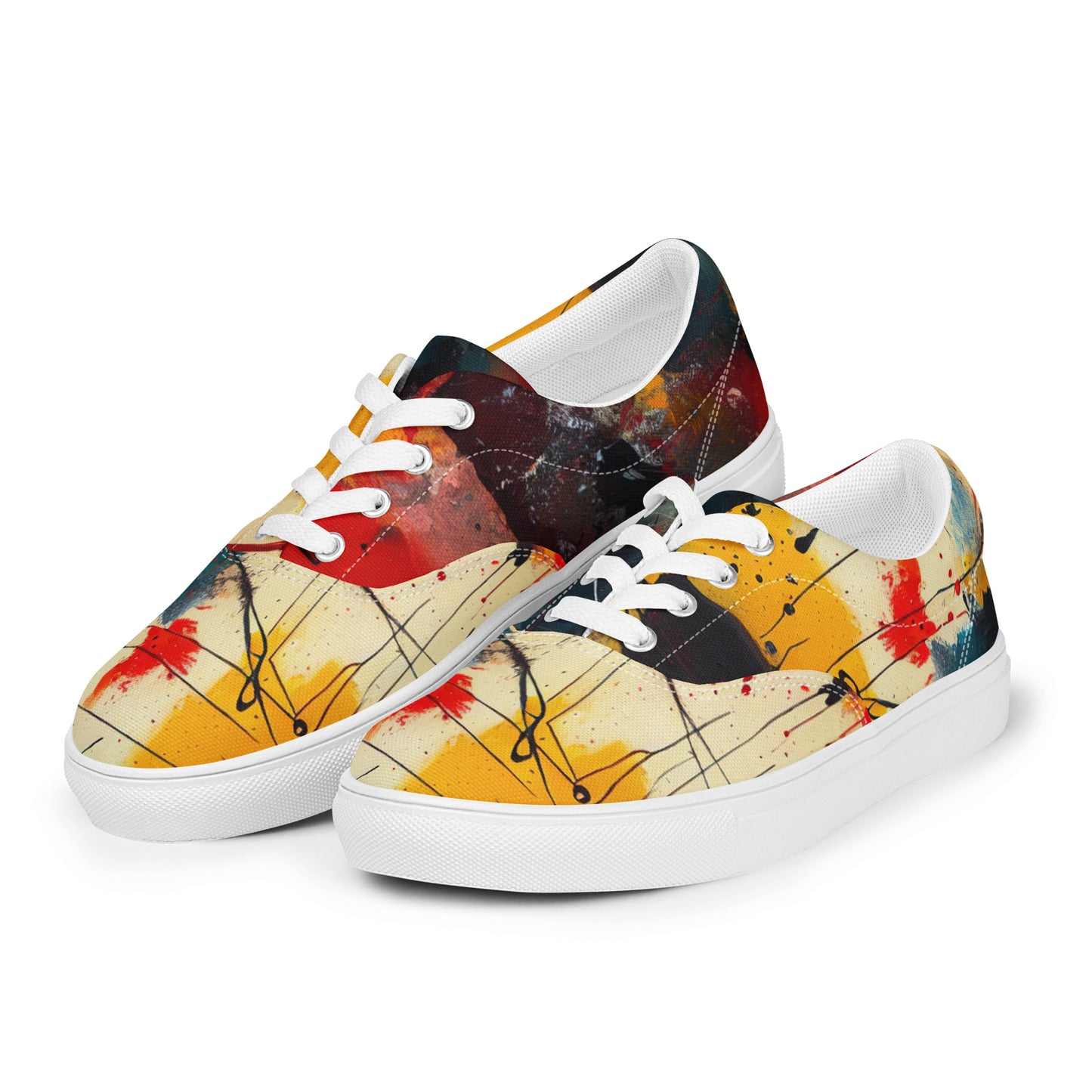 DMV 0922 Avant Garde Men’s lace-up canvas shoes