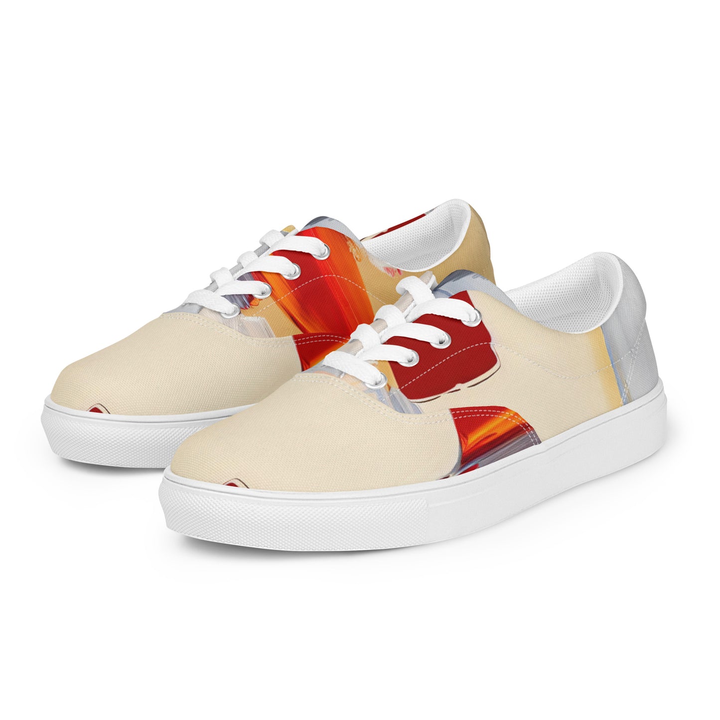 DMV 0128 Avant Garde Men’s lace-up canvas shoes