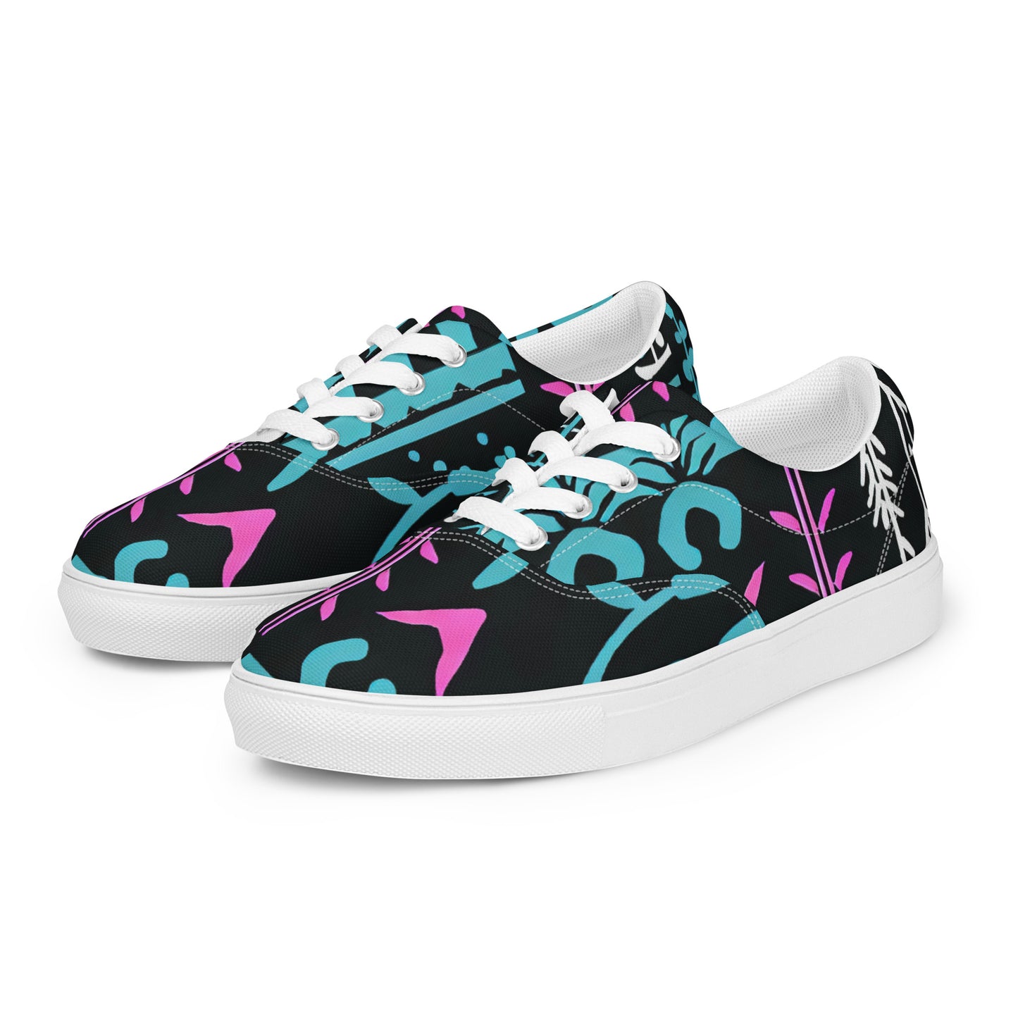 DMV 0122 Boho Men’s lace-up canvas shoes