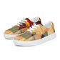 DMV 0251 Abstract Art Men’s lace-up canvas shoes