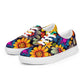 DMV 0158 Floral Men’s lace-up canvas shoes