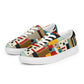 DMV 0413 Abstract Art Men’s lace-up canvas shoes