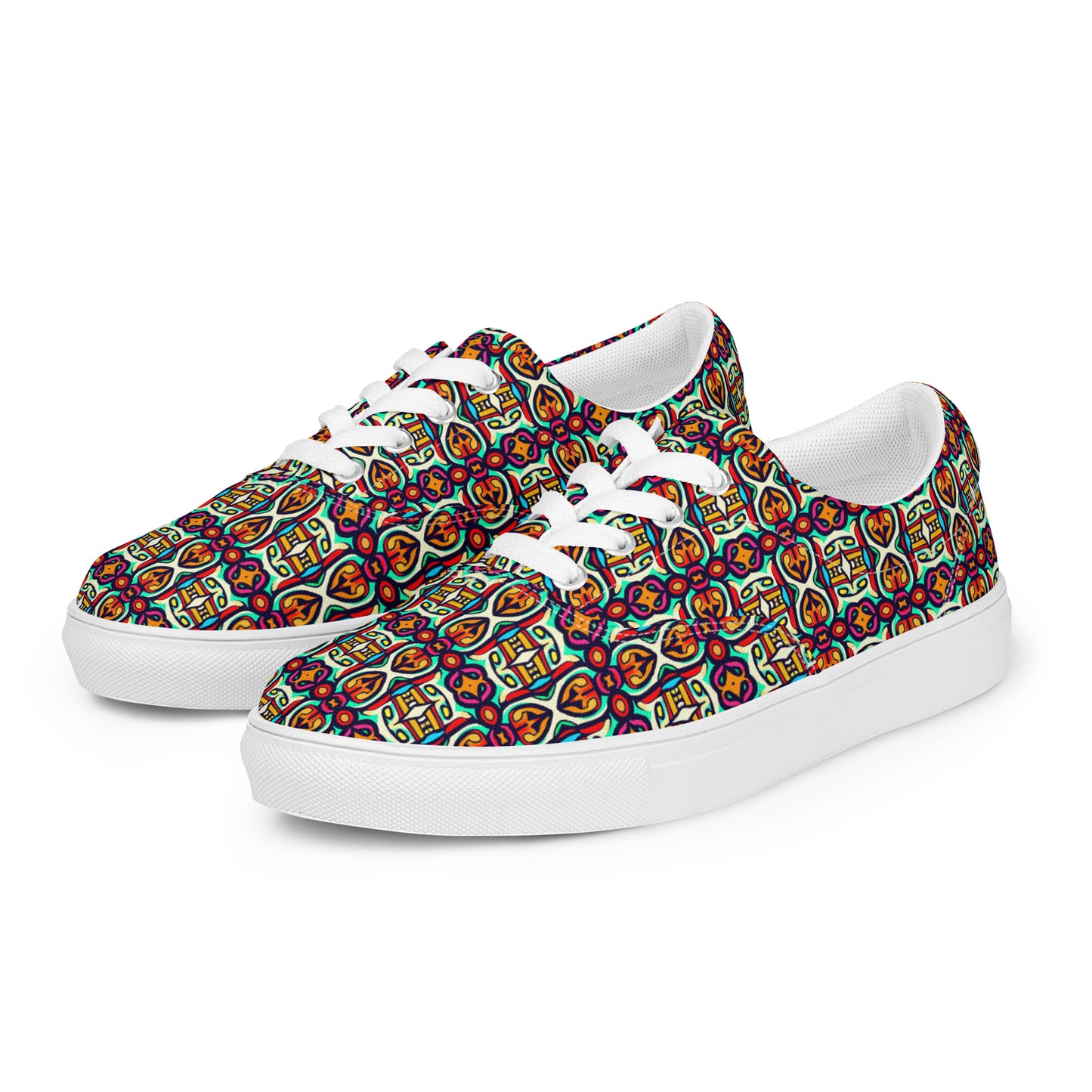 DMV 1348 Psy Artsy Men’s lace-up canvas shoes