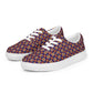 DMV 0199 Chic Boho Men’s lace-up canvas shoes