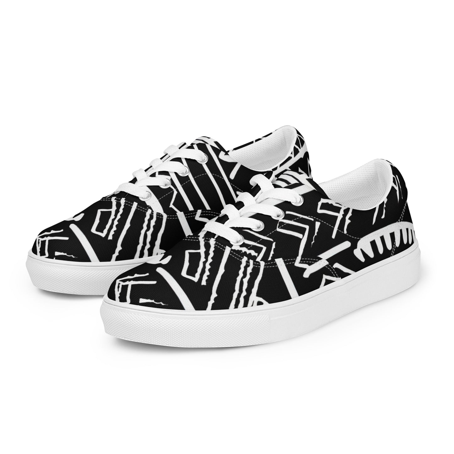 DMV 0745 Boho Men’s lace-up canvas shoes