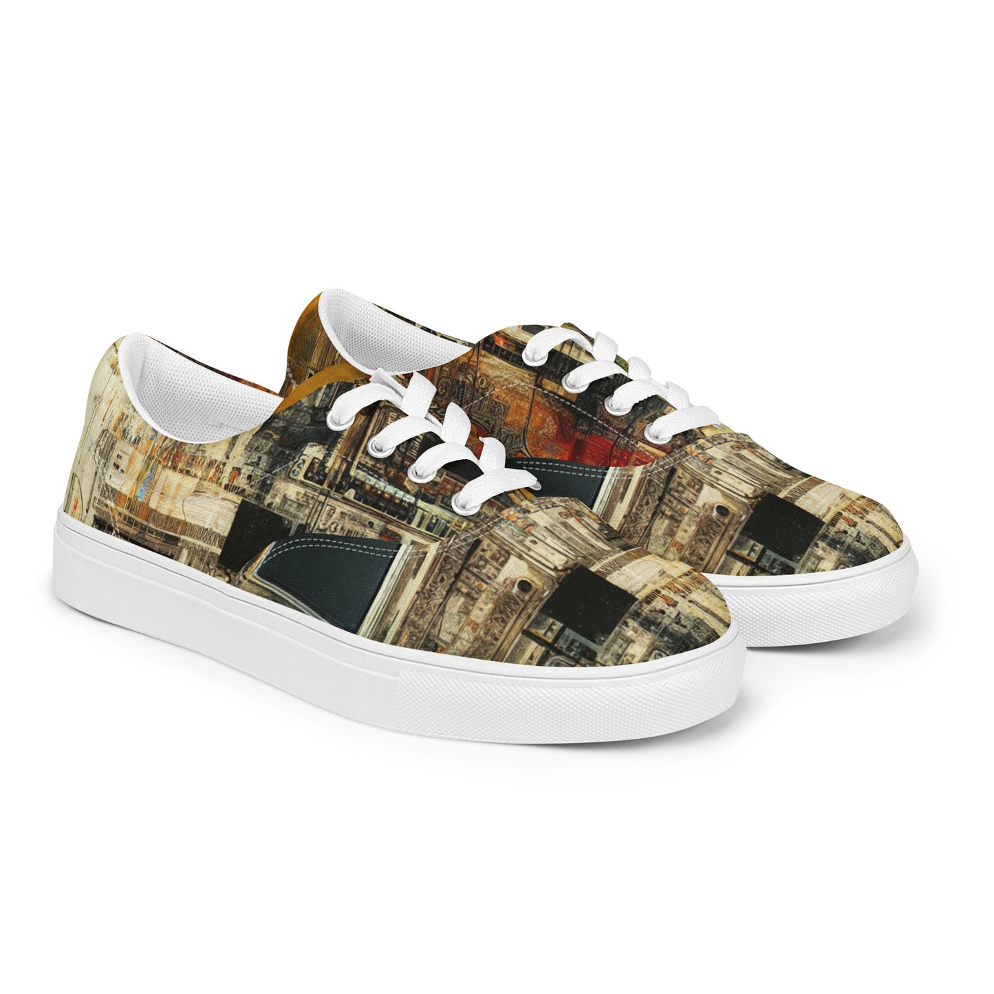 DMV 0120 Avant Garde Men’s lace-up canvas shoes