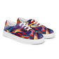 DMV 0308 Abstract Art Men’s lace-up canvas shoes