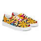 DMV 1023 Floral Men’s lace-up canvas shoes