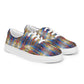 DMV 0674 Avant Garde Artsy Men’s lace-up canvas shoes