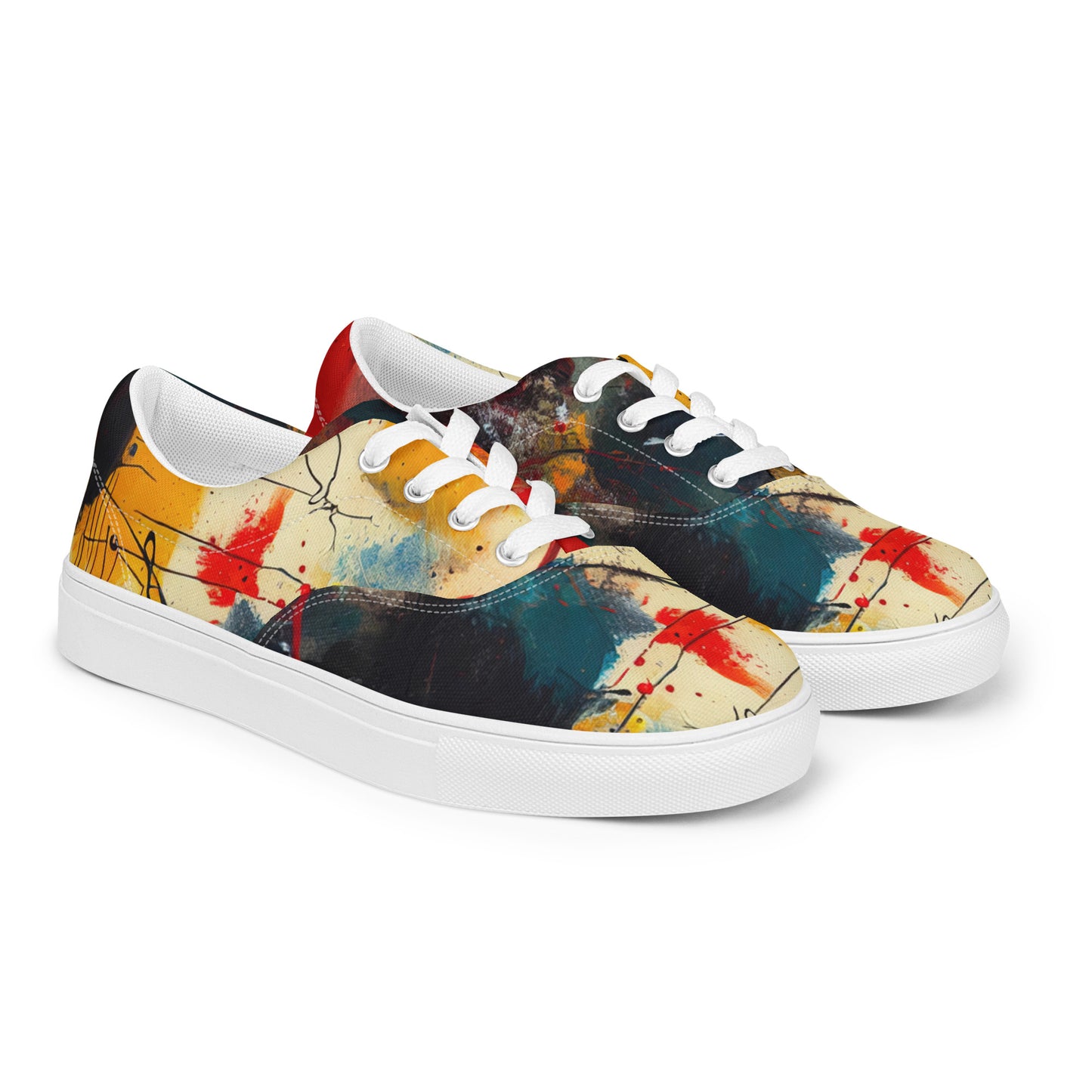 DMV 0922 Avant Garde Men’s lace-up canvas shoes