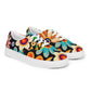 DMV 1283 Floral Men’s lace-up canvas shoes