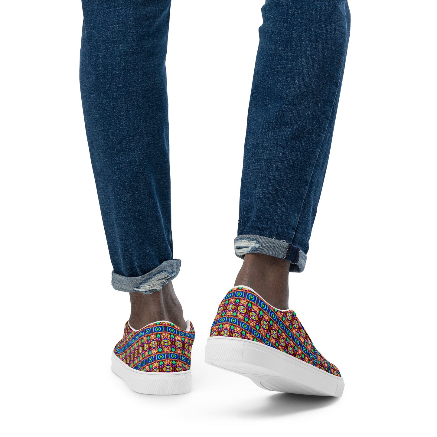 DMV 0245 Psy Artsy Men’s slip-on canvas shoes