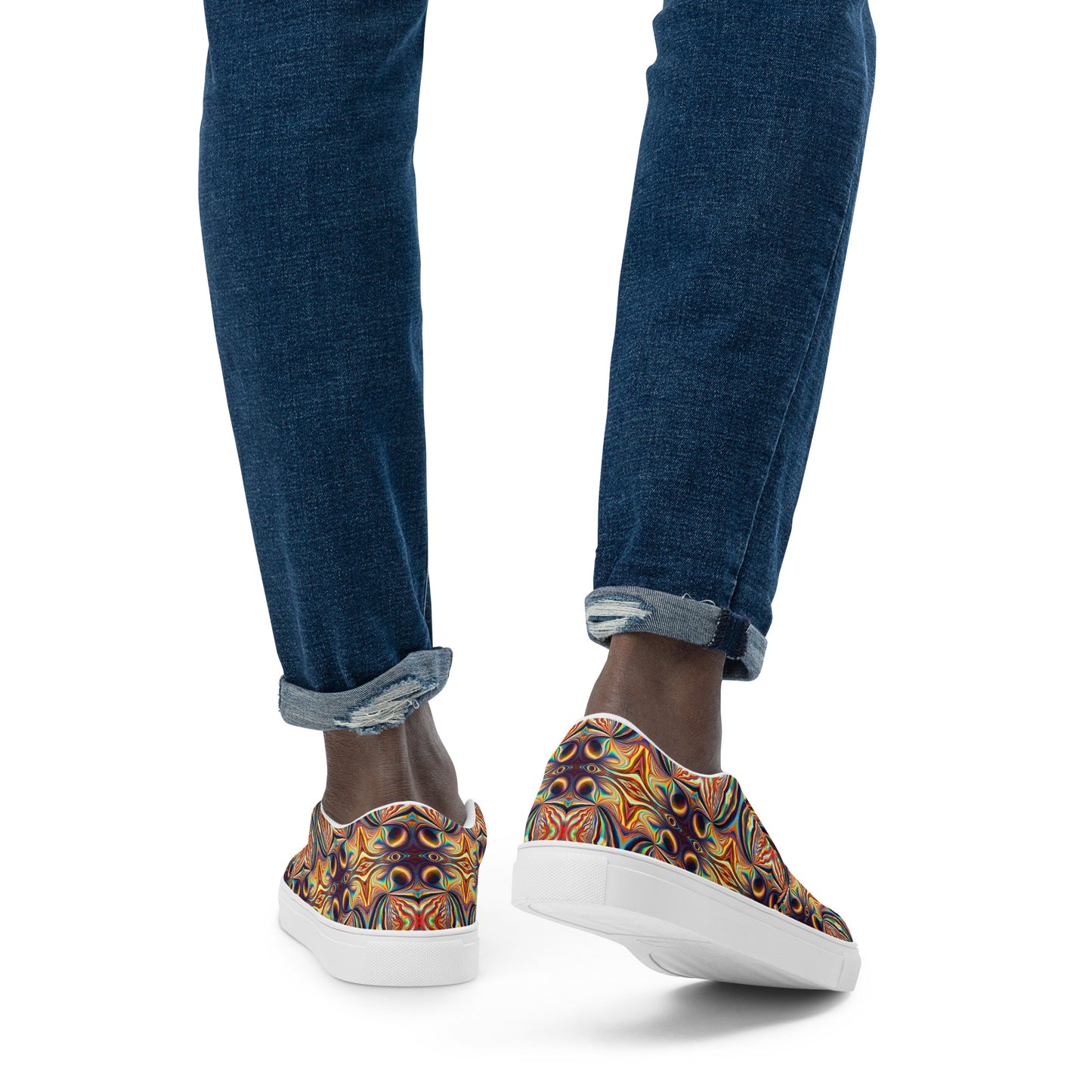 DMV 0027 Psy Artsy Men’s slip-on canvas shoes