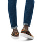 DMV 0256 Retro Art Men’s slip-on canvas shoes