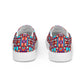 DMV 0094 Vintage Artsy Men’s slip-on canvas shoes