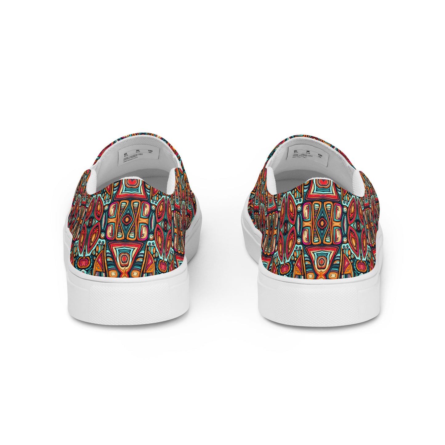 DMV 0113 Psy Artsy Men’s slip-on canvas shoes