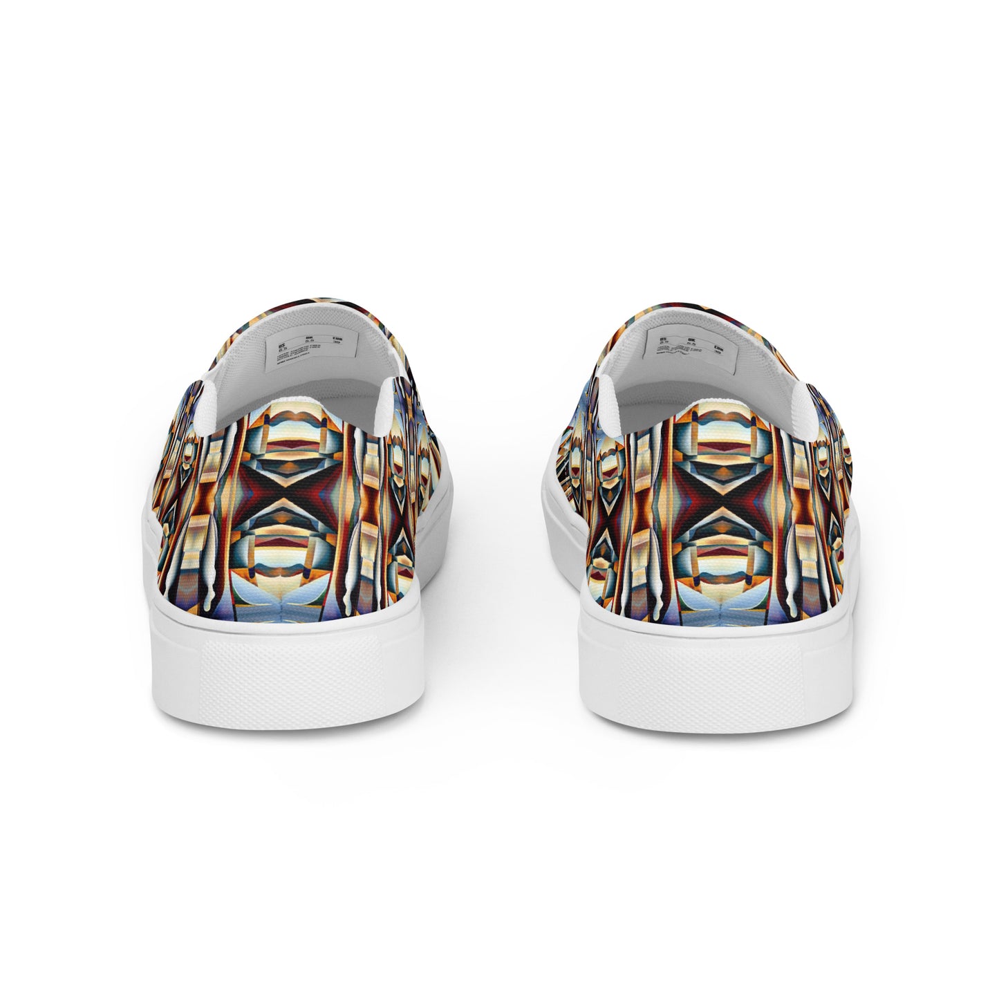 DMV 0104 Conceptual Artsy Men’s slip-on canvas shoes