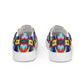 DMV 1350 Psy Artsy Men’s slip-on canvas shoes