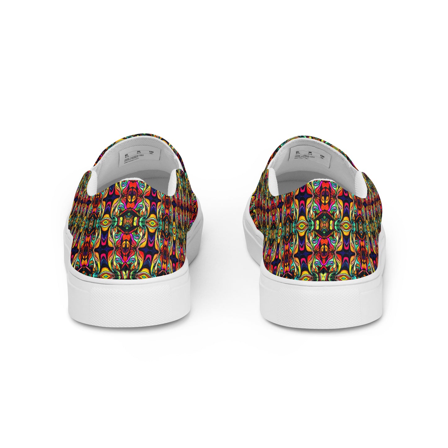 DMV 0166 Psy Artsy Men’s slip-on canvas shoes