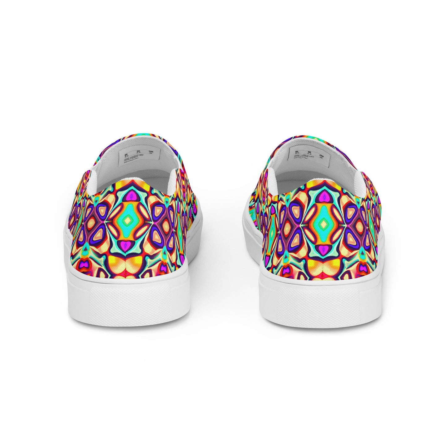 DMV 1357 Psy Artsy Men’s slip-on canvas shoes