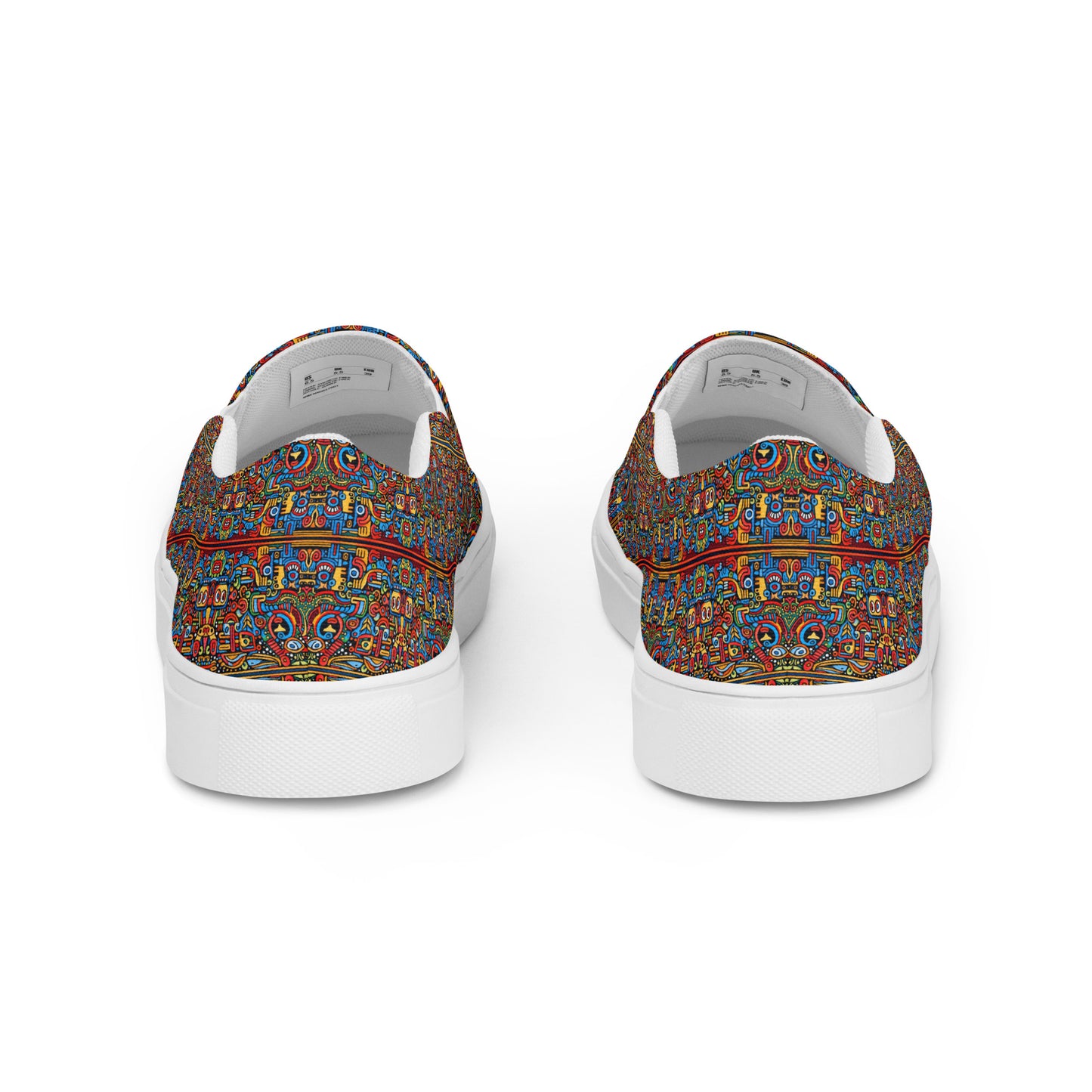 DMV 1358 Psy Artsy Men’s slip-on canvas shoes