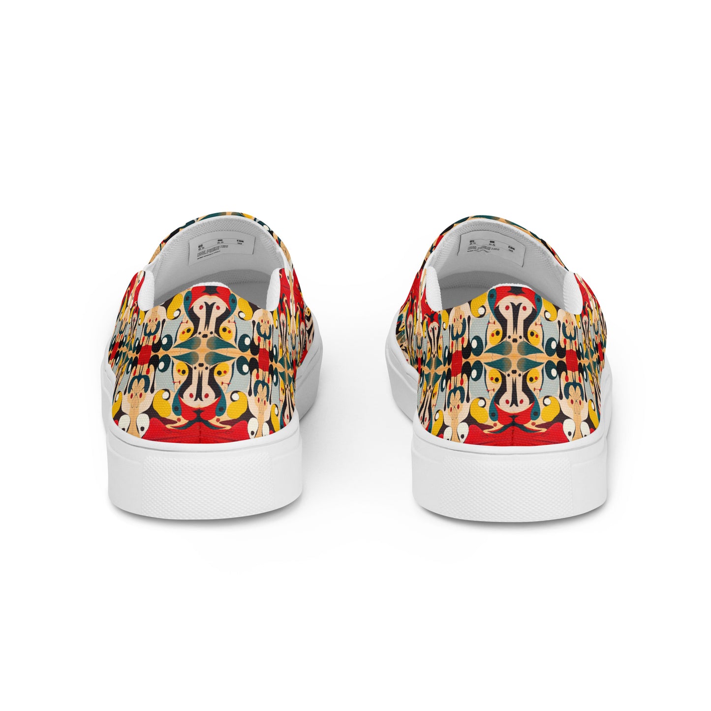 DMV 0203 Vintage Artsy Men’s slip-on canvas shoes