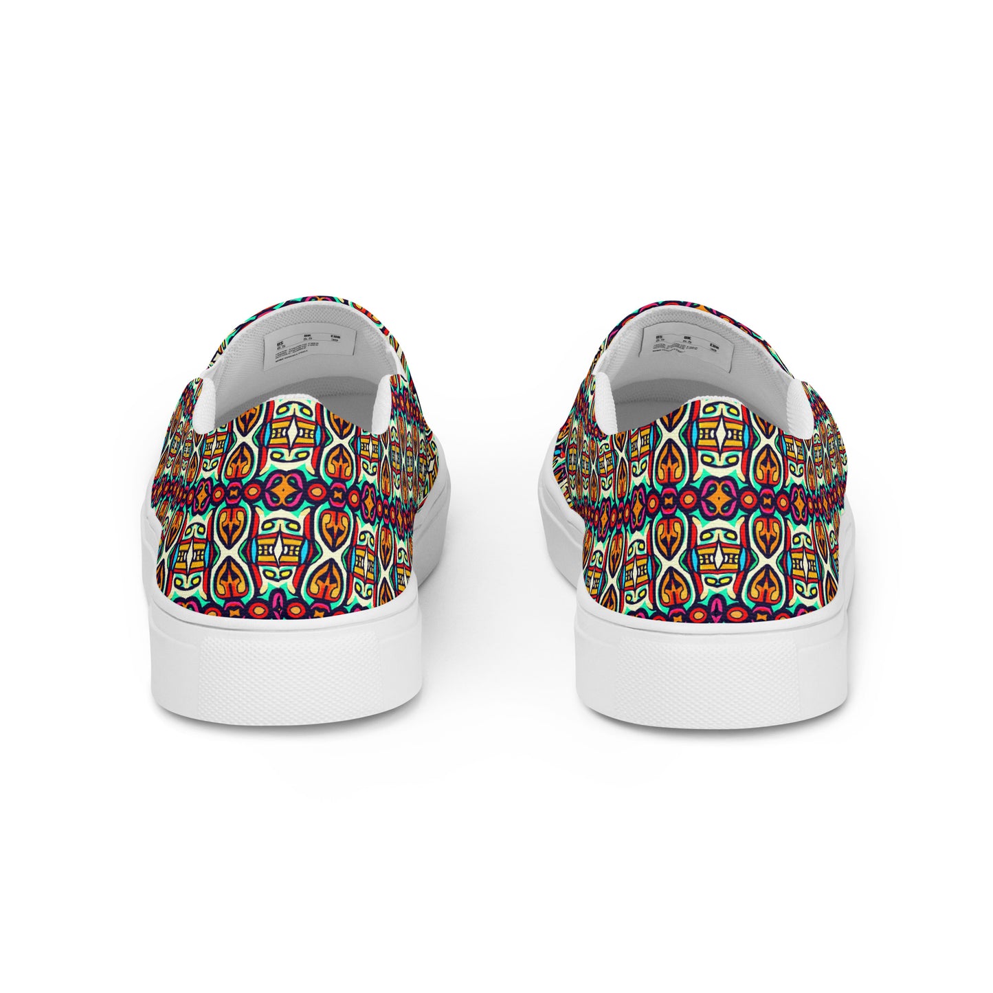 DMV 1348 Psy Artsy Men’s slip-on canvas shoes