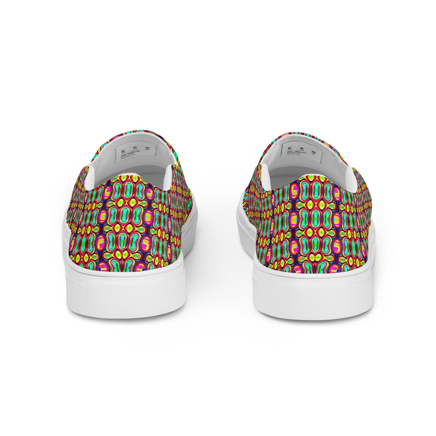 DMV 1343 Psy Artsy Men’s slip-on canvas shoes