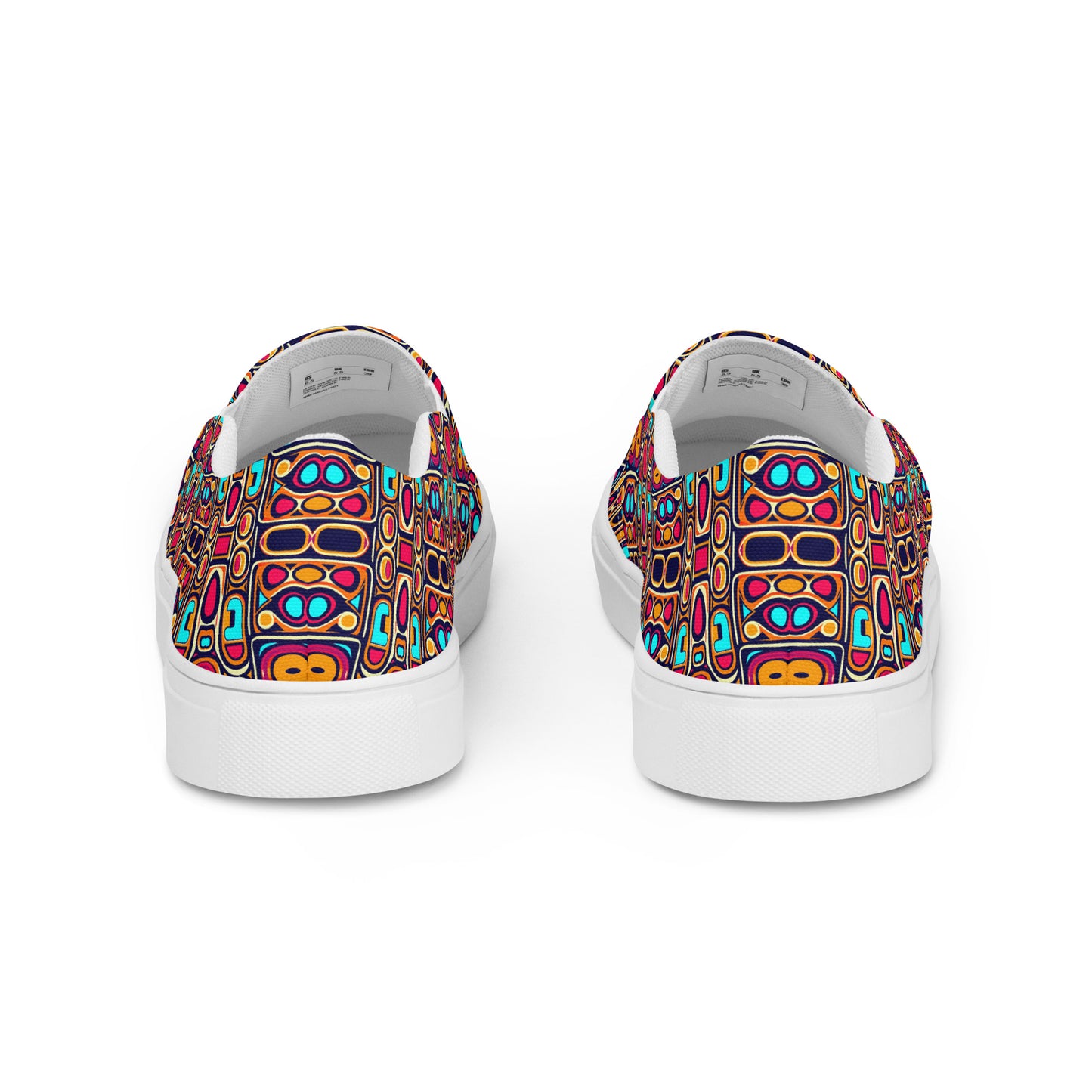 DMV 0185 Vintage Artsy Men’s slip-on canvas shoes