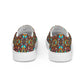 DMV 0426 Psy Artsy Men’s slip-on canvas shoes