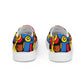 DMV 0714 Psy Art Men’s slip-on canvas shoes