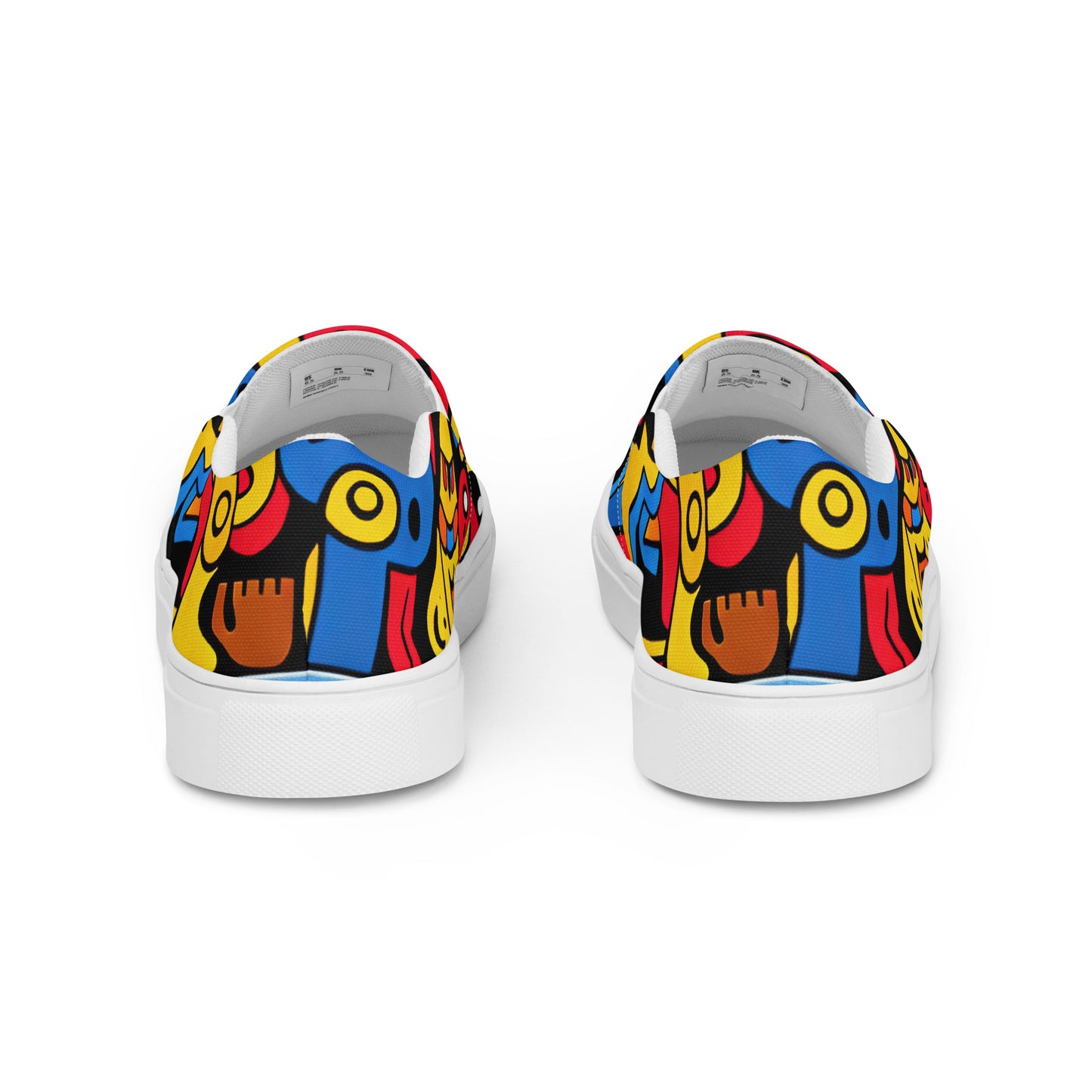 DMV 0714 Psy Art Men’s slip-on canvas shoes