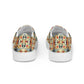 DMV 1888 Geo Boho Men’s slip-on canvas shoes