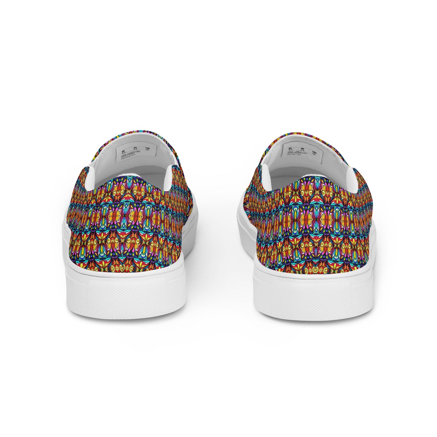 DMV 1863 Psy Artsy Men’s slip-on canvas shoes