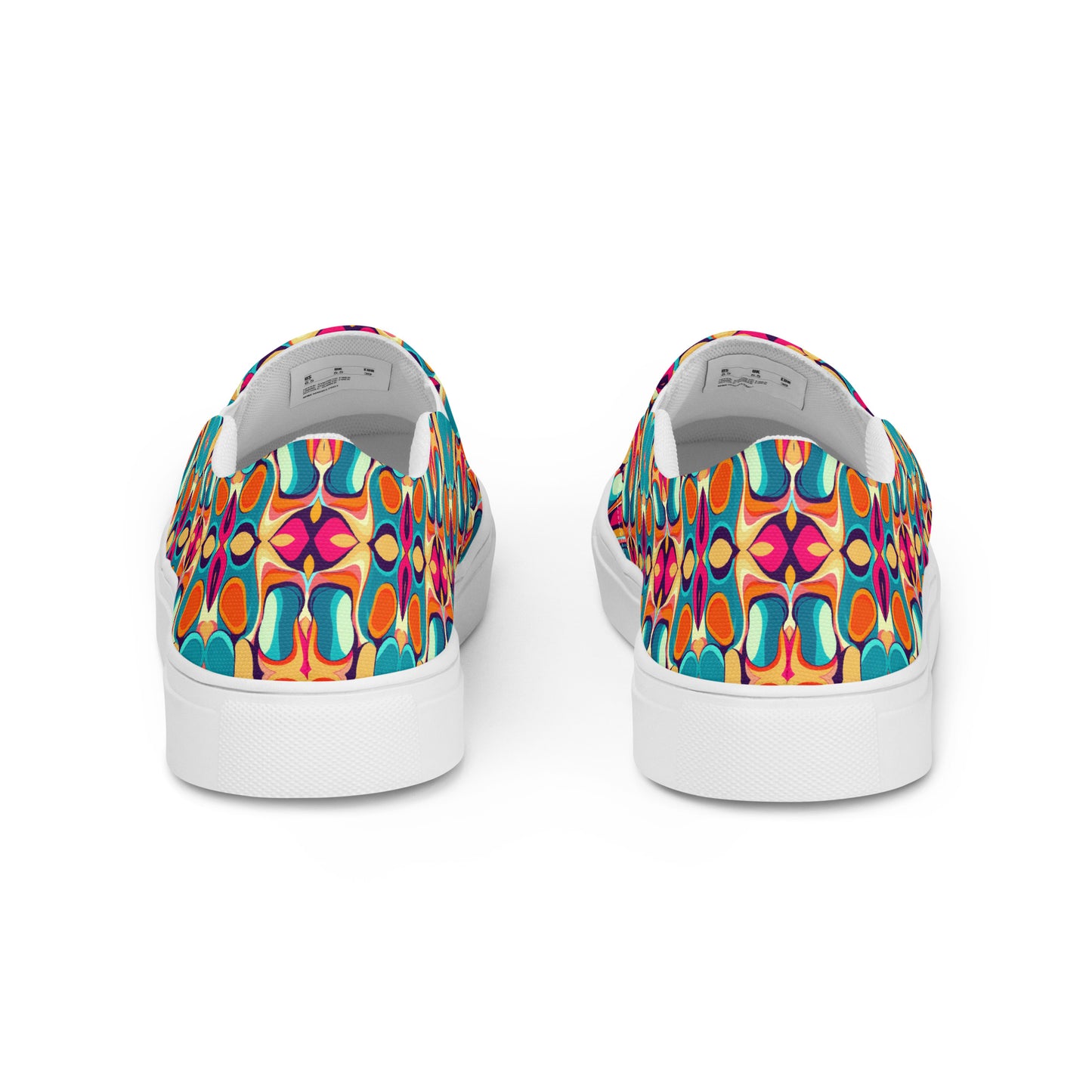 DMV 0338 Vintage Artsy Men’s slip-on canvas shoes