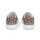 DMV 1879 Geo Boho Men’s slip-on canvas shoes