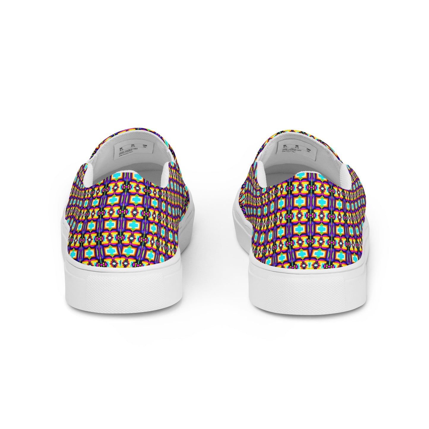 DMV 0741 Psy Artsy Men’s slip-on canvas shoes