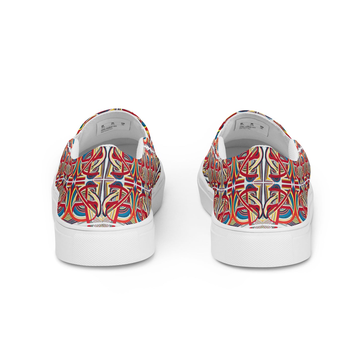 DMV 1170 Conceptual Artsy Men’s slip-on canvas shoes