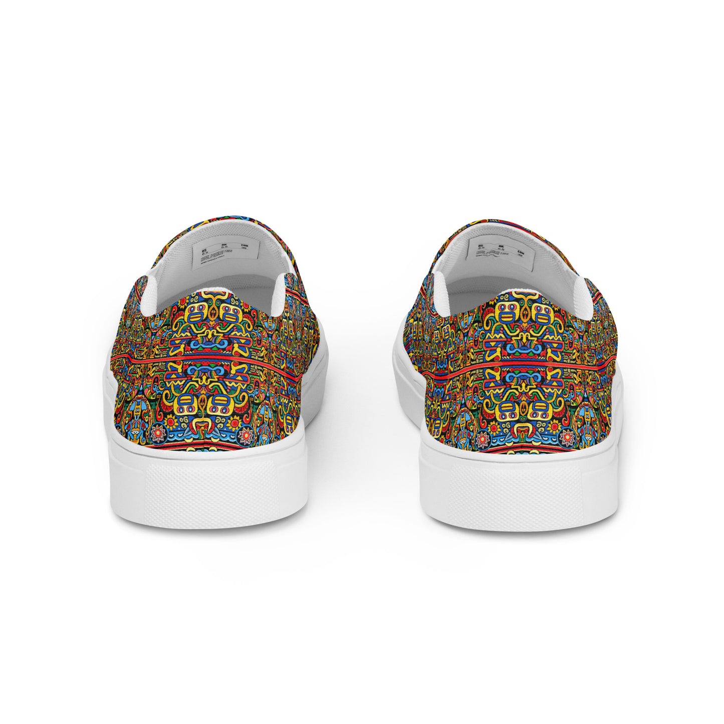 DMV 0697 Psy Artsy Men’s slip-on canvas shoes