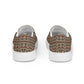 DMV 1771 Chic Boho Men’s slip-on canvas shoes