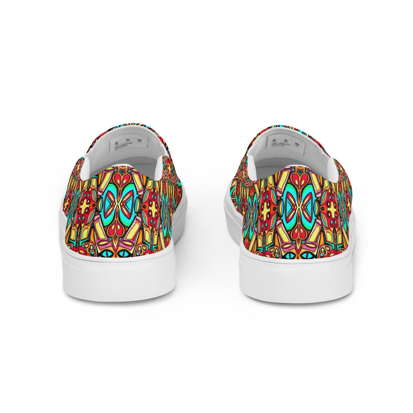 DMV 1002 Psy Artsy Men’s slip-on canvas shoes