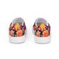 DMV 0325 Floral Men’s slip-on canvas shoes