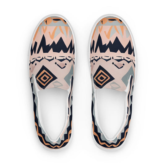 DMV 1345 Boho Men’s slip-on canvas shoes