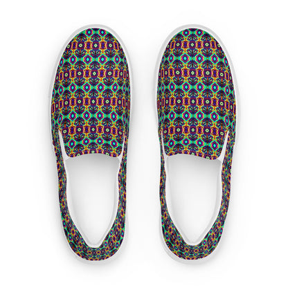 DMV 1465 Psy Artsy Men’s slip-on canvas shoes