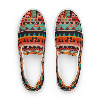 DMV 0415 Boho Men’s slip-on canvas shoes