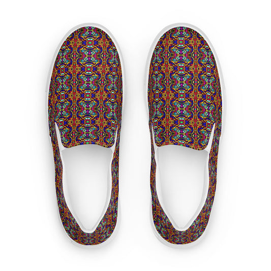 DMV 0190 Psy Artsy Men’s slip-on canvas shoes