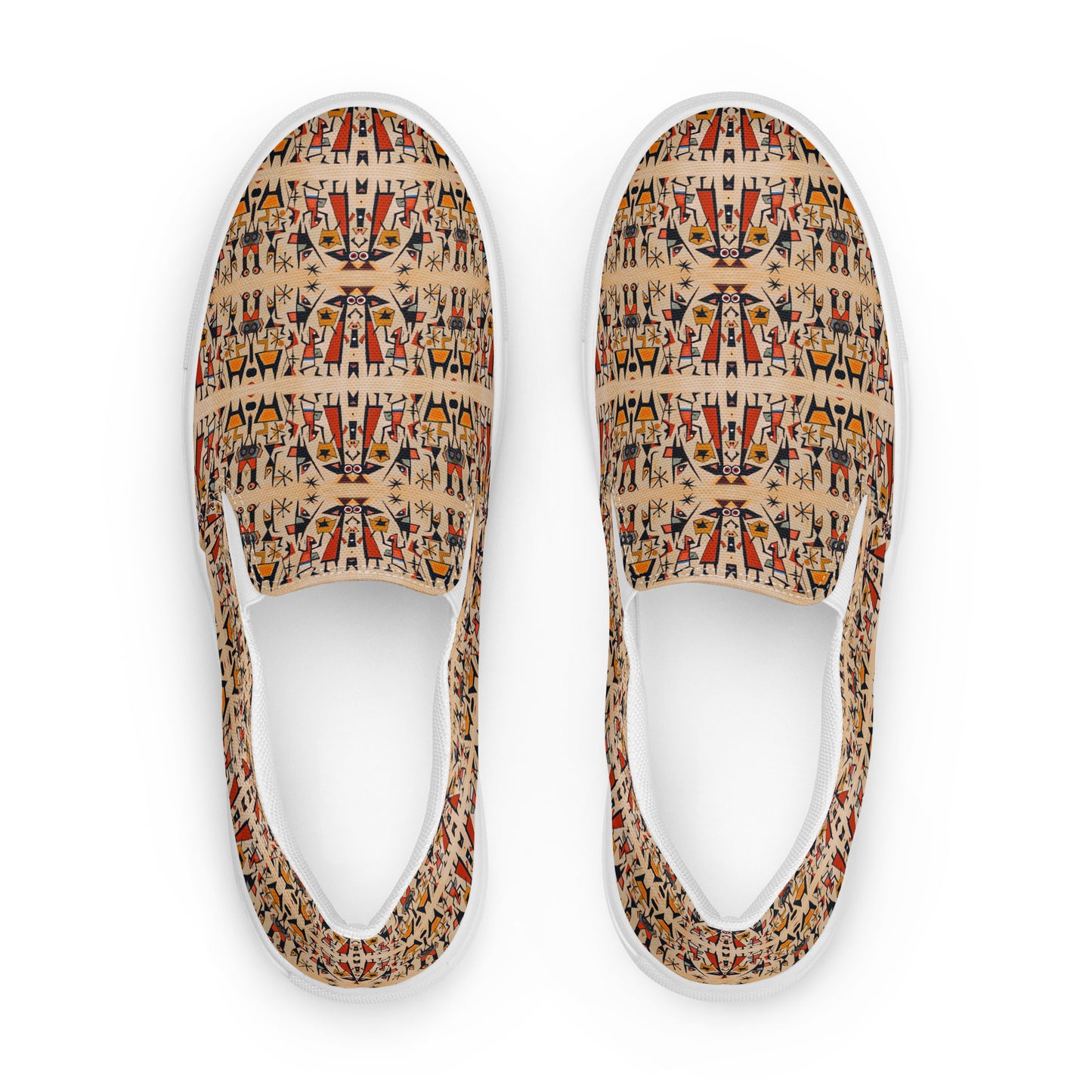 DMV 0509 Classic Boho Men’s slip-on canvas shoes